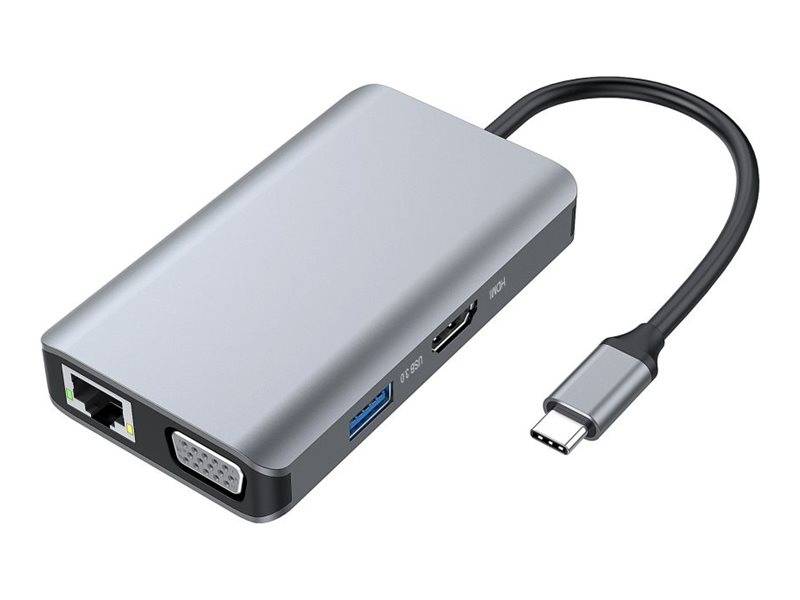 Conceptronic DONN21G - Dockingstation - USB-C 3.2 Gen 1