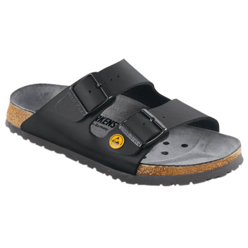 Birkenstock ESD-Sandale Arizona, Größe 46, schwarz, schmal