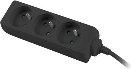 Lanberg 1.5M Black 3X 230V Lanter EXTENSION PL