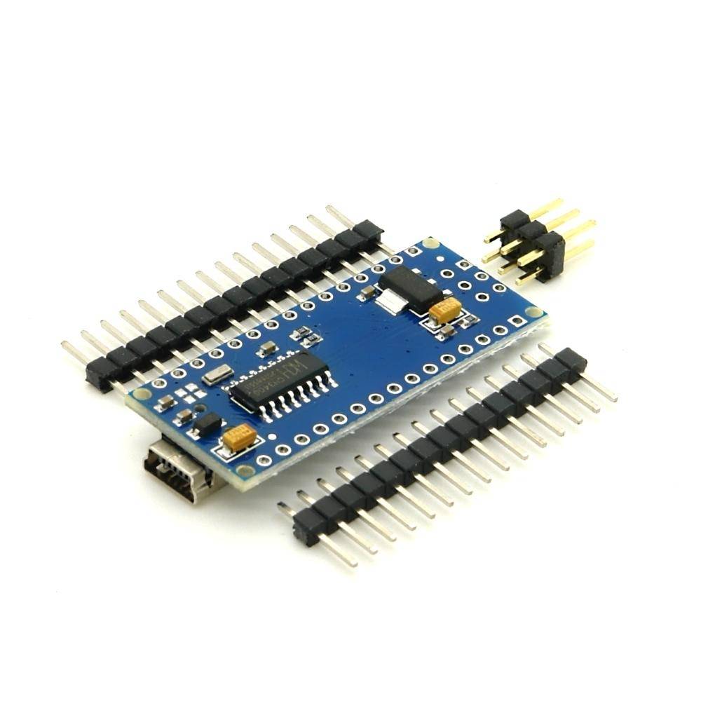 5 x kompatibler Arduino Nano mit Atmel Mega 328P Prozessor & CH340G USB-Chipsatz
