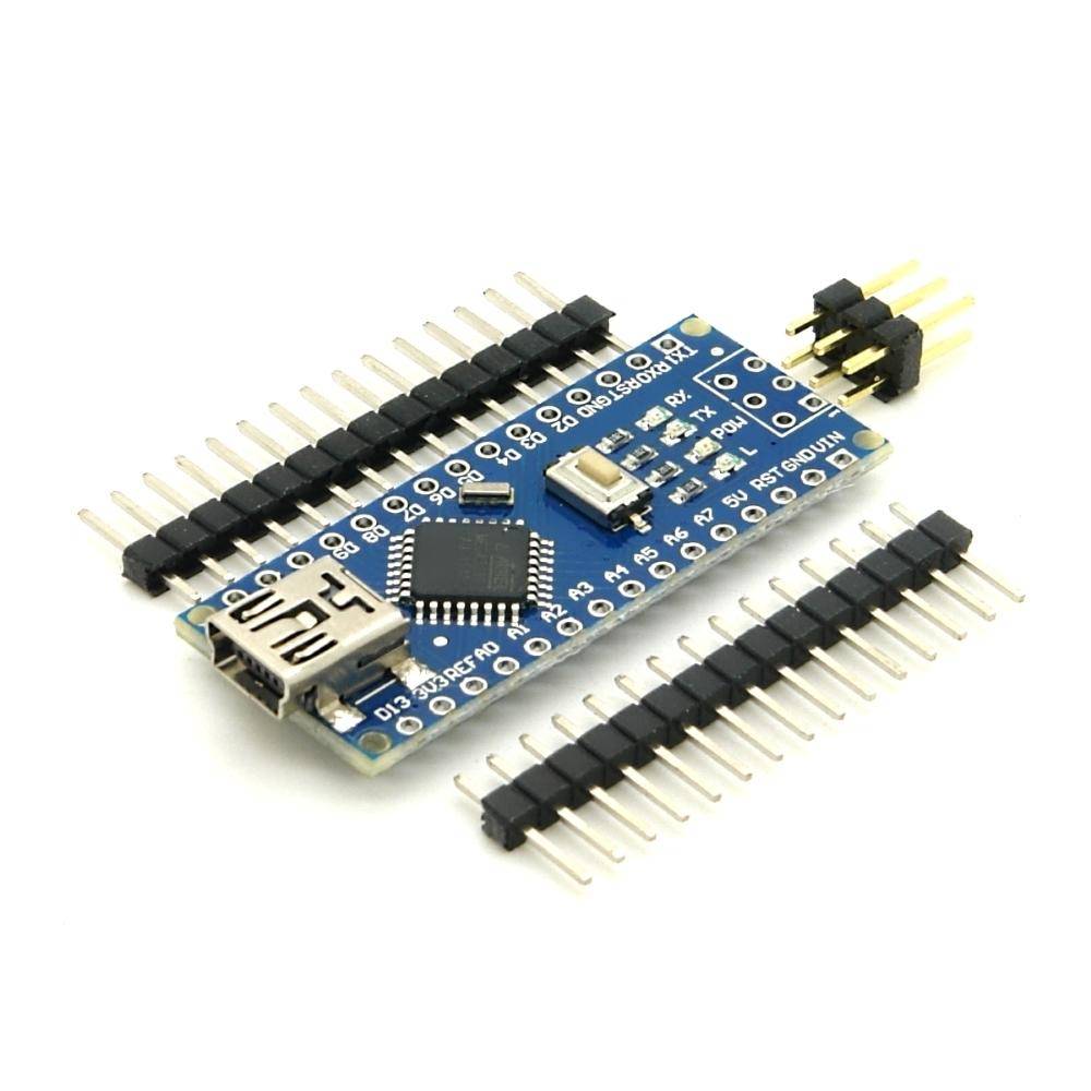 kompatibler Arduino Nano mit Atmel Mega 328P Prozessor & CH340G USB-Chipsatz