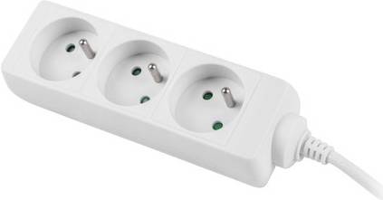 Lanberg 3M White 3X 230V Lanter EXTENSION PL