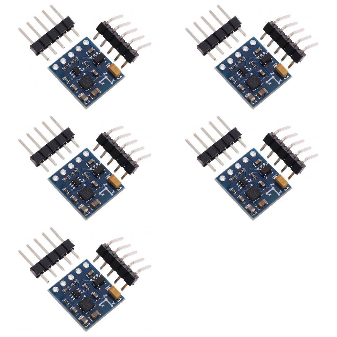 5 x GY-271 QMC5883 Magnetfeldmesser / Kompassmodul