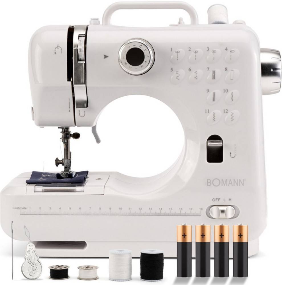 Bomann DA Nähmaschine NM 6063 CB ws/si