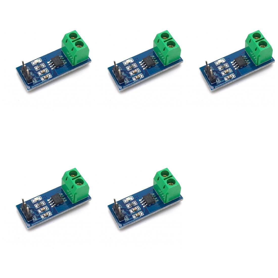 5 x ACS712 Stromsensor Modul 20A