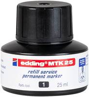 edding MTK 25 - Tinte - permanent - Schwarz