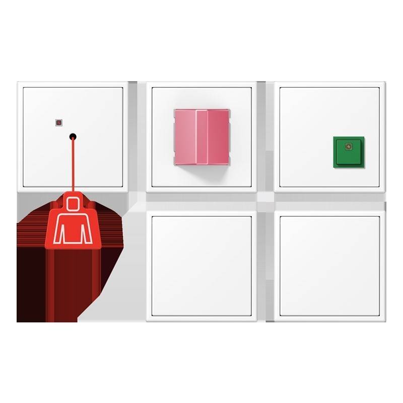 Jung Notrufset mit USV NRS LS 0834-2 WWM