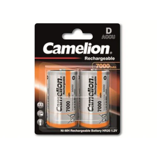 CAMELION NiMH-Mono-Akku 7000 mAh, 2 Stück CAMELION NiMH-Mono-Akku 7000 mAh, 2 Stück