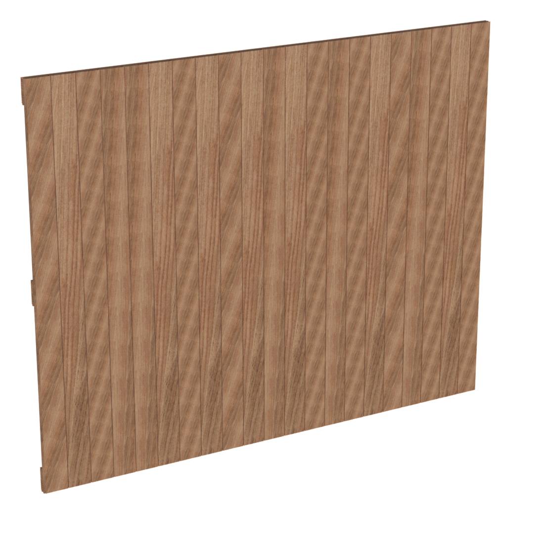 Schake 3B165 Holzwand aus 20 mm starken Massivholz Maße: 2,00 x 2,50 m<br><br>kann mit Querverbindern zu einer stabilen Kon