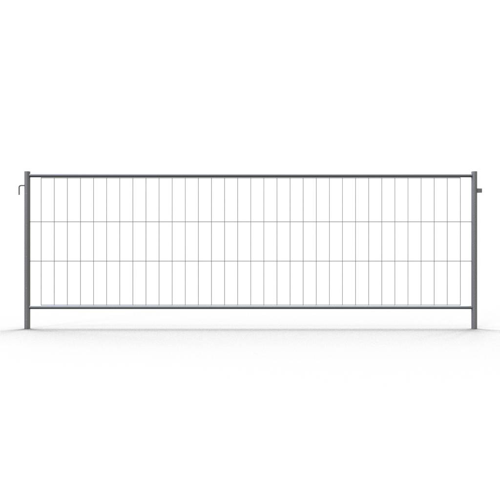 Schake 3B1236H Mobilzaun "Profi" Element mit Haken und Ösen Breite: 3,50 m, Höhe: 1,20 m