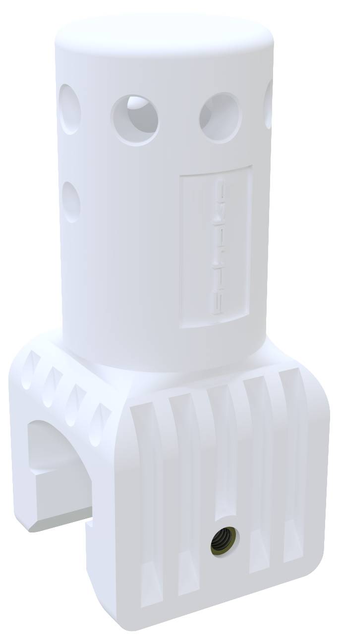 Schake 33325-1 Adapter für Schrankenzaun Kunststoff, Ausführung ULTRA