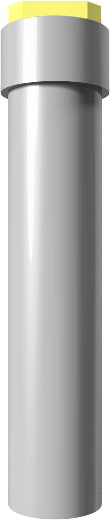 Schake 473_62 Bodenhülse komplett für Ø 76 mm Rohrpfosten, 500 mm lang