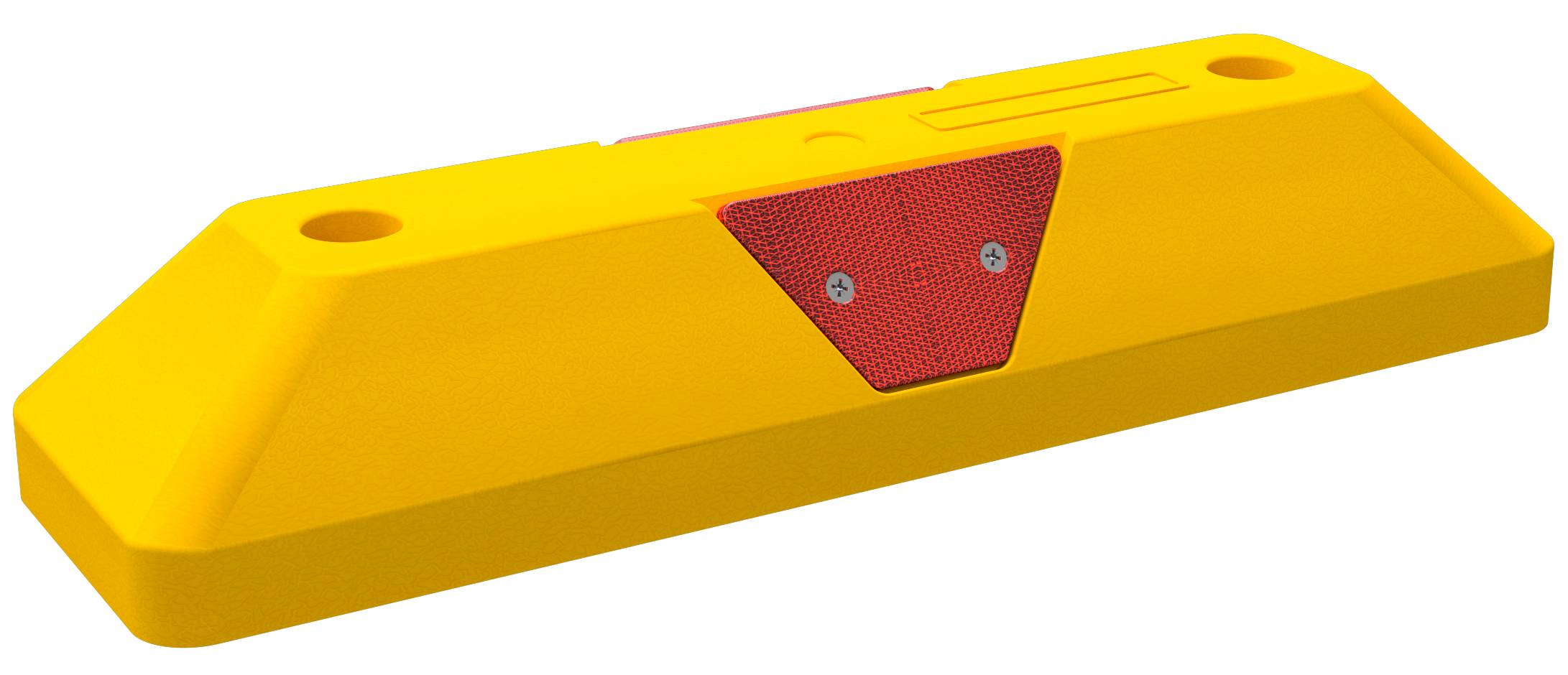 Schake 3393-101 Park- und Leitschwelle gelb / rot 0,55 m