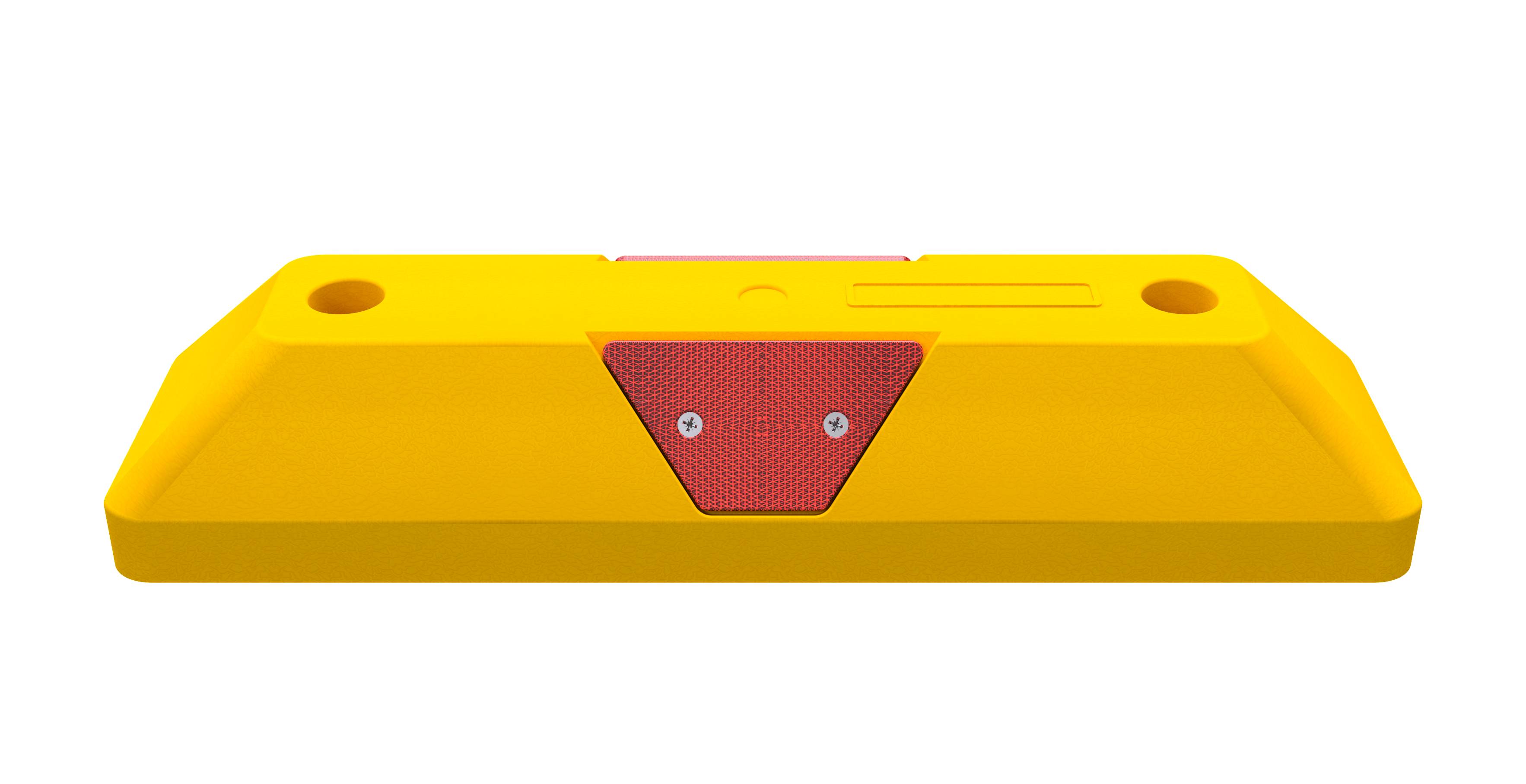 Schake 3393-101 Park- und Leitschwelle gelb / rot 0,55 m