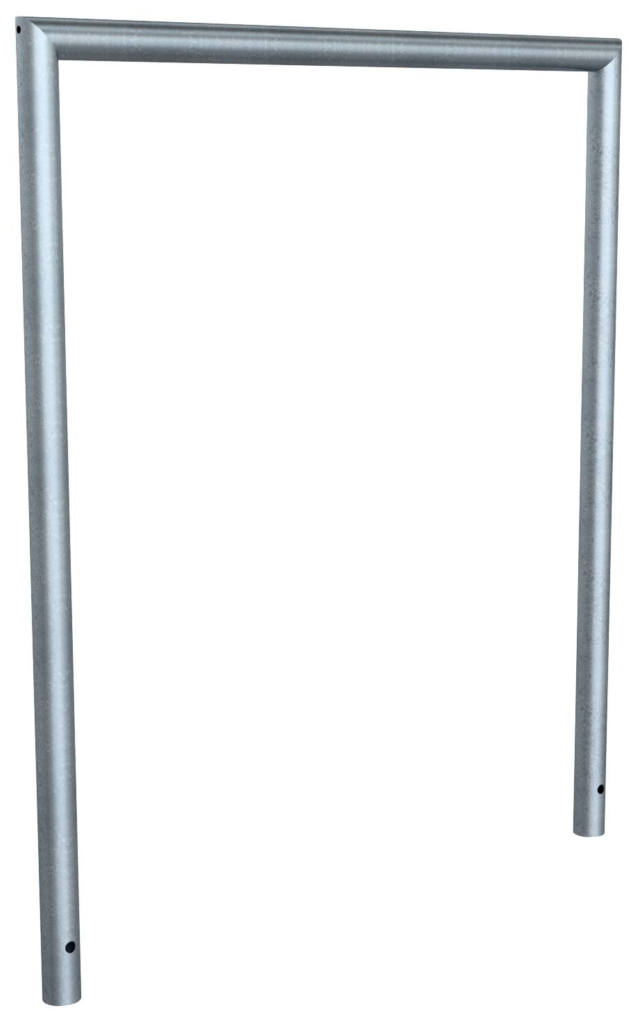 Schake 447_12 Anlehnbügel aus Stahlrohr Ø 48 x 2,5 mm Gesamtbreite 1000 mm feuerverzinkt