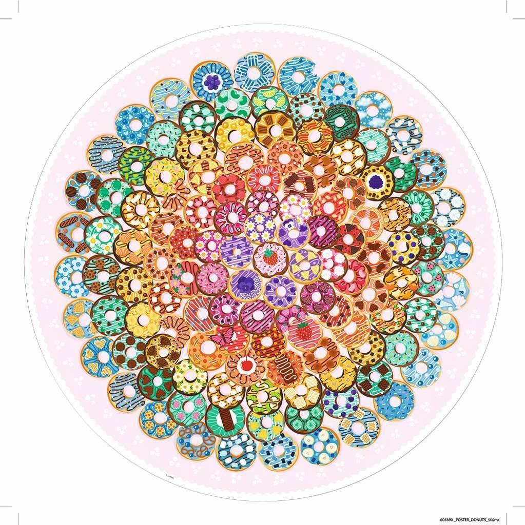 Puzzle Circle of Colors Donuts (Teile: 500)