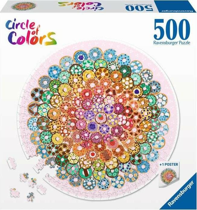 Puzzle Circle of Colors Donuts (Teile: 500)
