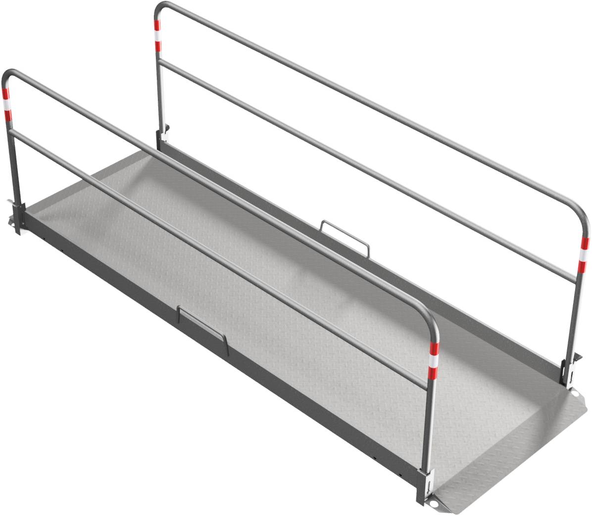 Schake 20283 Grabenbrücke aus Aluminium Aufnahme von 174 Schilder Länge: ca. 3,30 m