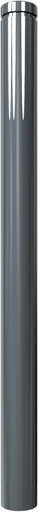 Schake 4092B Stilpoller Stahlrohr Ø 102 mm ortsfest, zum Einbetonieren mit Erdanker, Gesamtlänge ca. 1300 mm