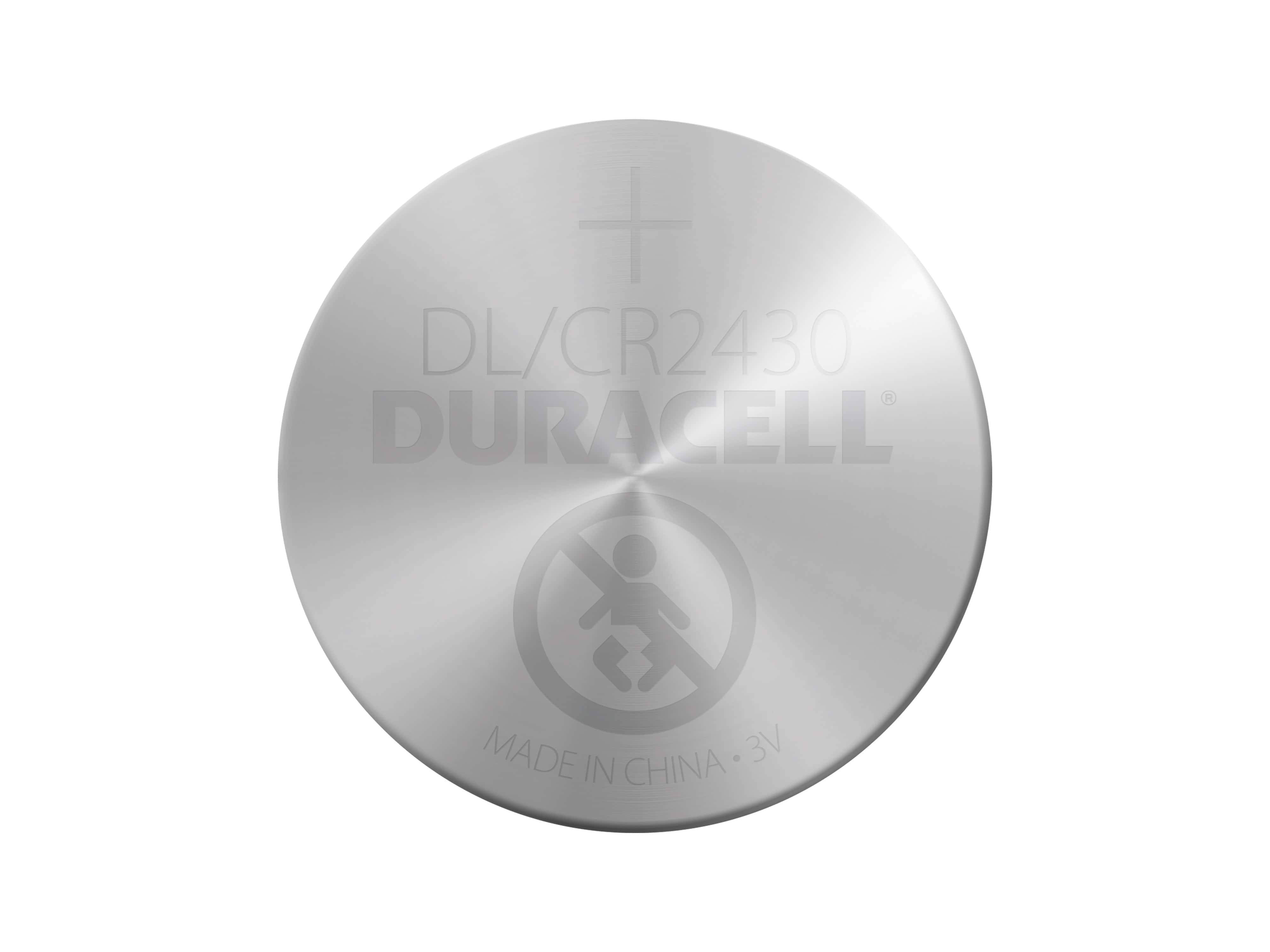 DURACELL Lithium-Knopfzelle, CR2430, 3V, Electronics, 2 Stück