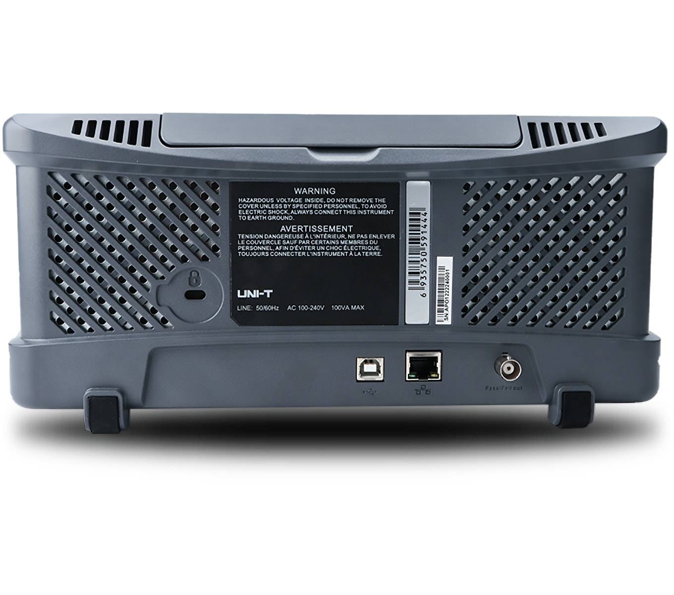 UNI-T Phosphor-Speicher-Oszilloskop UPO1202CS, 2 Kanal, 200 MHz