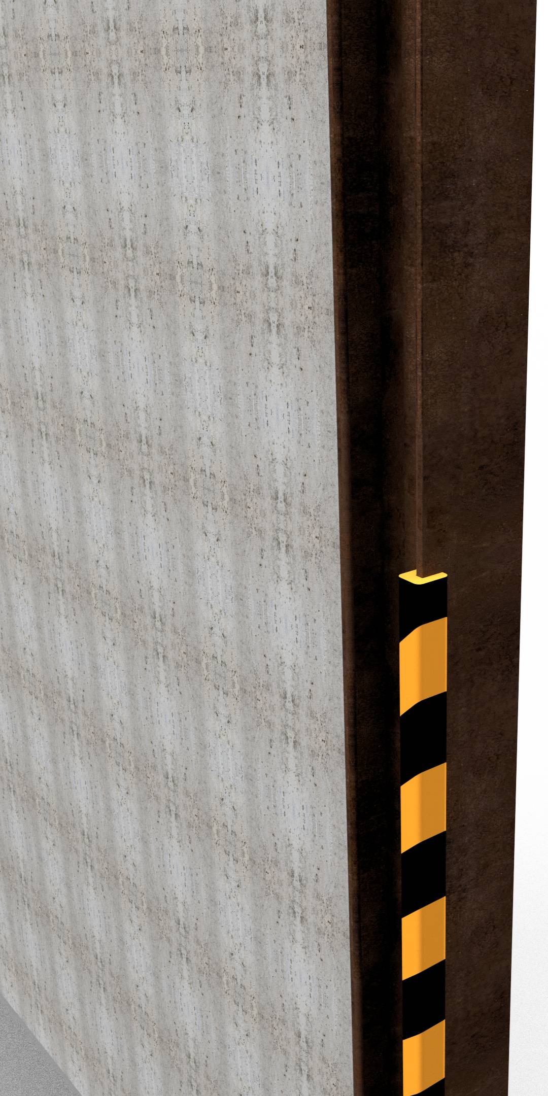 Schake 4119 Warn- und Schutzprofile gelb / schwarz 1000 mm Typ G