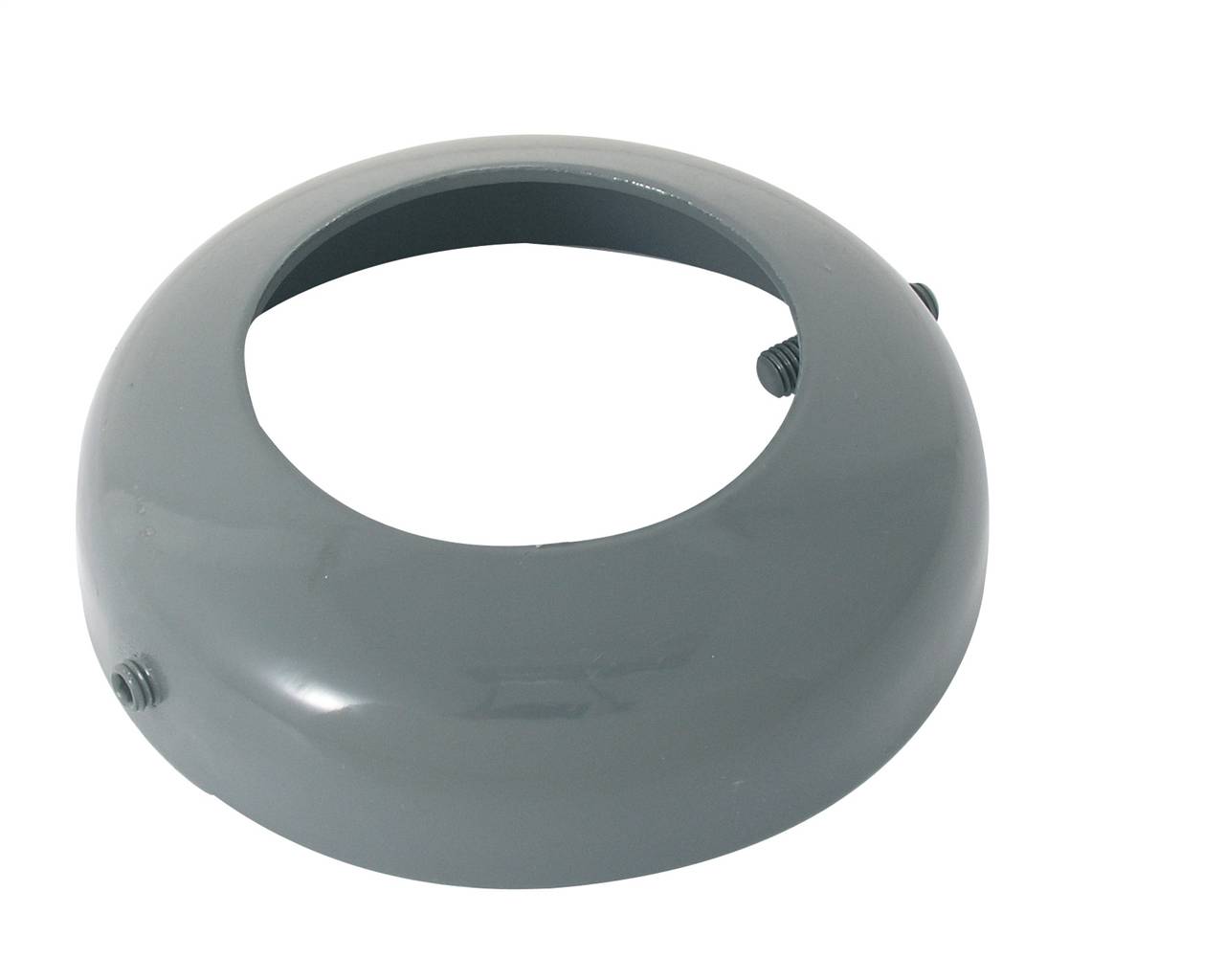 Schake 485RB Bodenrosette für Pfosten Ø 82 mm, zum Anschrauben, verzinkt und beschichtet