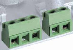AR-Klemmen 250V 2 oder 3pol grün
