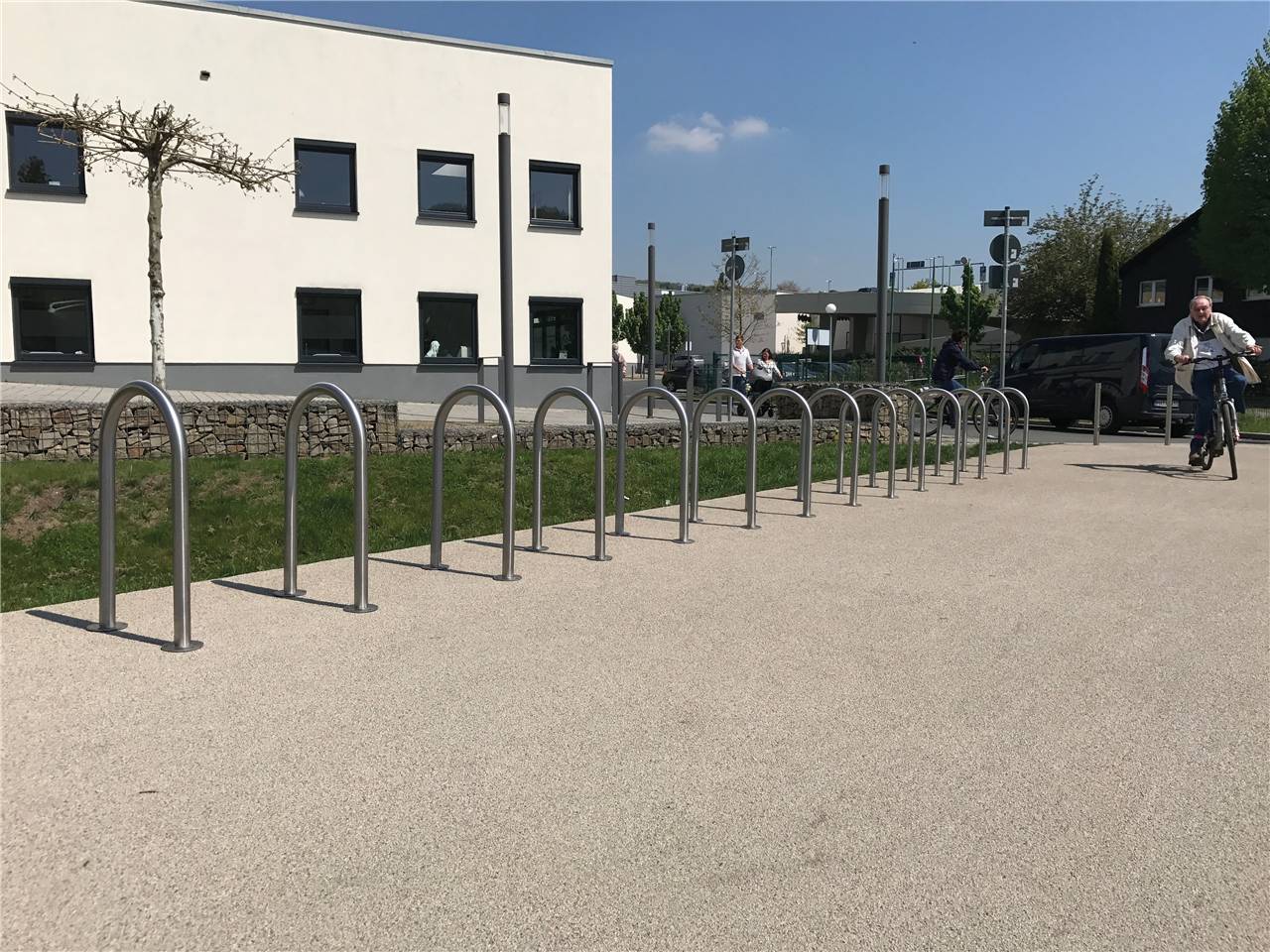 Schake 449_65 Edelstahlbügel Ø 48 mm zum Einbetonieren Rundbügel Gesamtbreite 650 mm