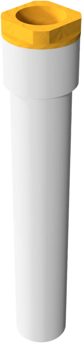 Schake 463_61 Bodenhülse komplett für Ø 60 mm Rohrpfosten, 300 mm lang