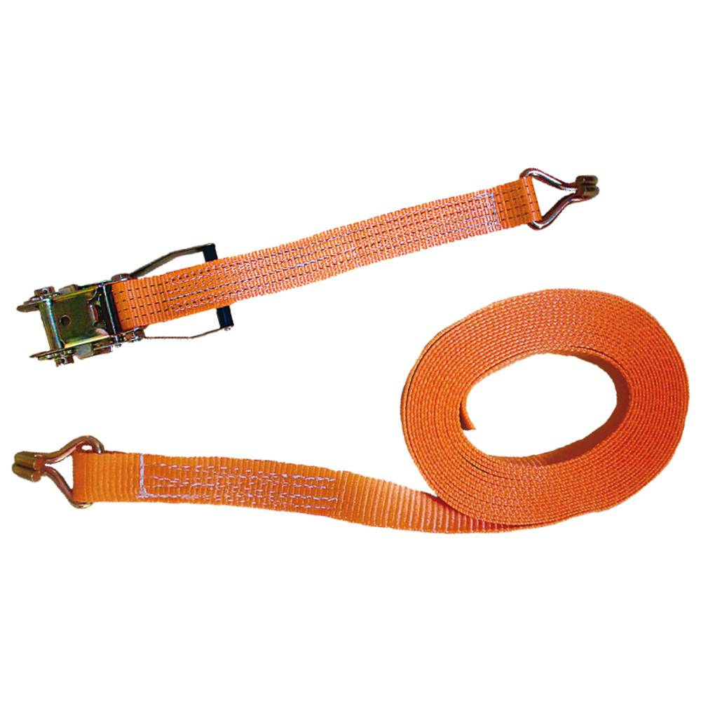 Neutral Zurrgurt, zweiteilig mit Ratsche, 2000/4000 kg, 8m, 50mm