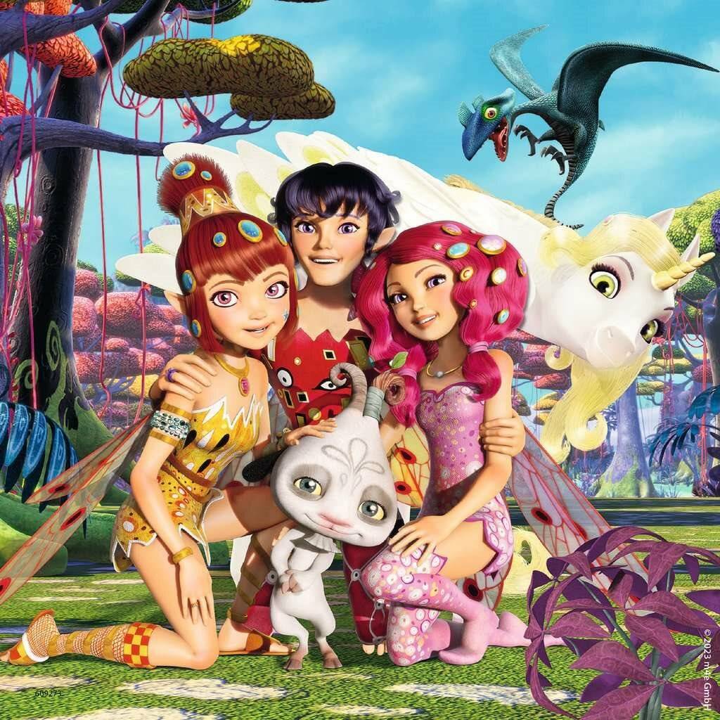 Kinderpuzzle Im Land der Elfen und Einhörner (3x 49 Teile)