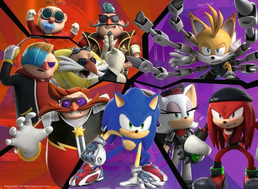 Puzzle Nichts kann Sonic aufhalten (Teile: 100 XXL)