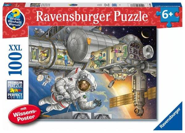Ravensburger - Wieso? Weshalb? Warum? Auf der Weltraumstation, 100 Teile