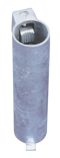 Schake 463_41 Bodenhülse mit Feststellvorrichtung für Ø 60 / 76 mm Rohrpfosten für Ø 60 mm Rohrpfosten 400 mm lang