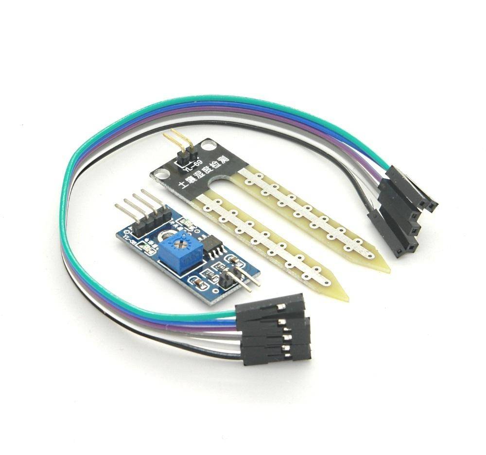 3 x Feuchtigkeitssensor mit digitalem und analogem Ausgang