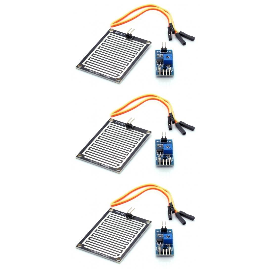3 x Regensensor mit digitalem und analogem Ausgang