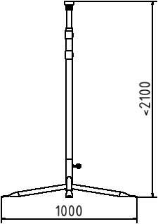 Schake 35300 Schilderständer Typ L