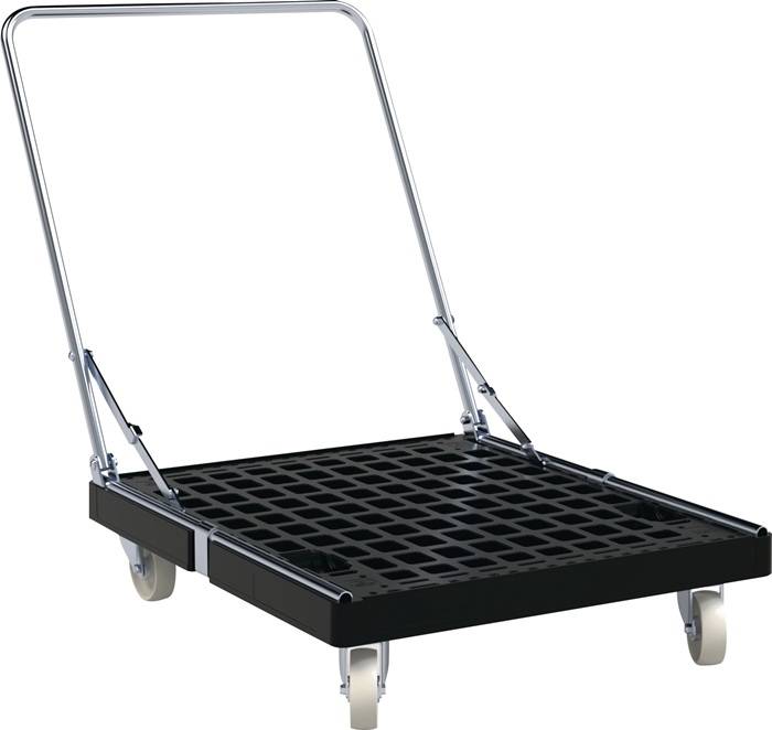 Rollplatte ESB BASICline D.108mm 500kg L815mm B660mm PP m.Bügel