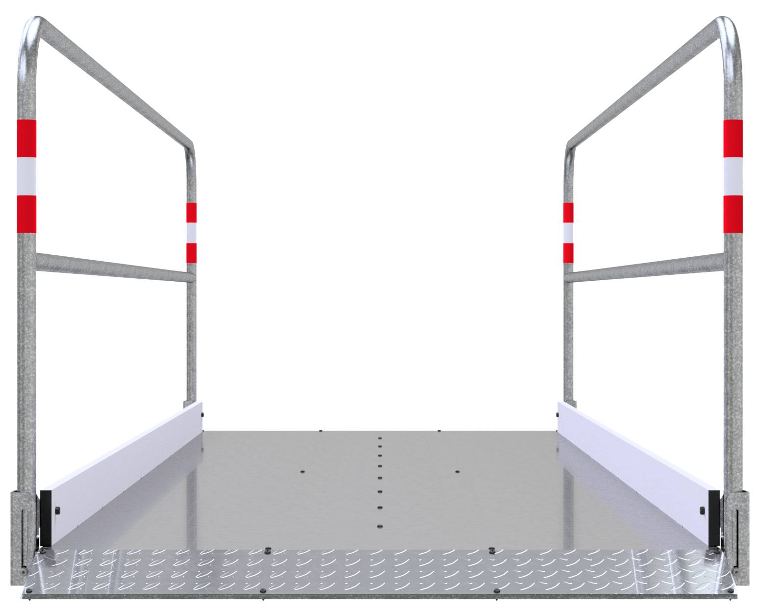 Schake 2027312 Grabenbrücke aus Stahl / Aluminium Breite: 1,20 m, Länge: 3,30 m
