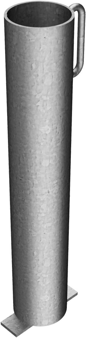 Schake 460_60 Bodenhülse für Ø 60 / Ø 76 mm Pfosten Ø 60 mm für Absperrpfosten der Serie 460V