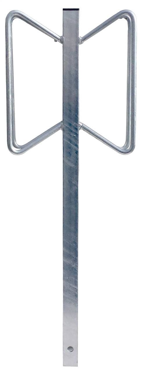 Schake 421_52 Fahrradständer Einzelparker Einzelparker zum Einbetonieren zweiseitige Einstellung