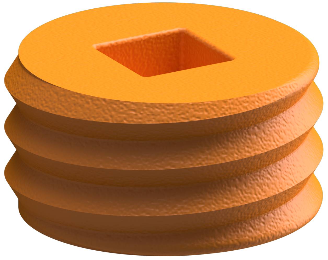 Blindstopfen für Schake 443_67 Bodenhülse für Ø 48 mm Rohrpfosten, Blindstopfen