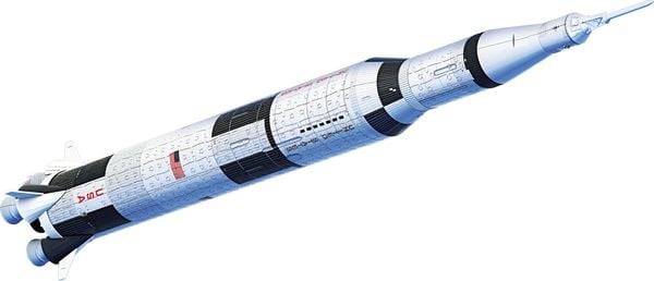 Ravensburger - Apollo Saturn V Rocket, 440 Teile