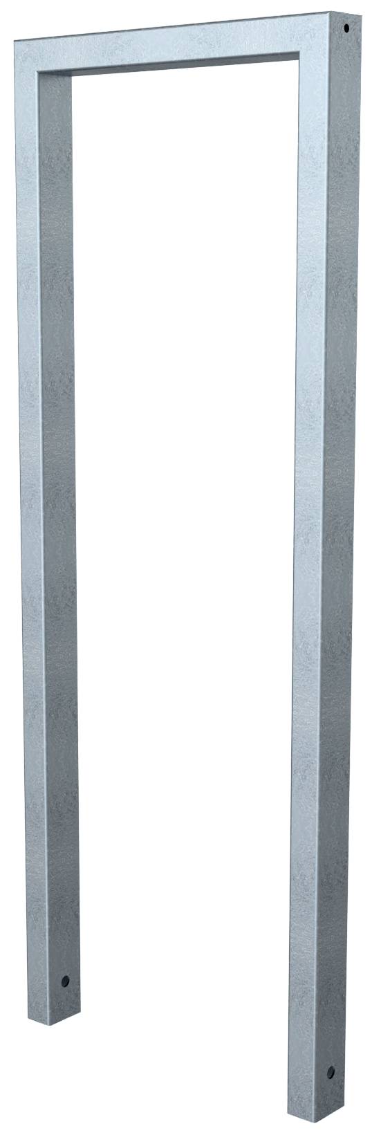 Schake 456_045 Anlehnbügel aus Stahlrohr 60 x 40 mm ohne Querholm Gesamtbreite: 450 mm feuerverzinkt