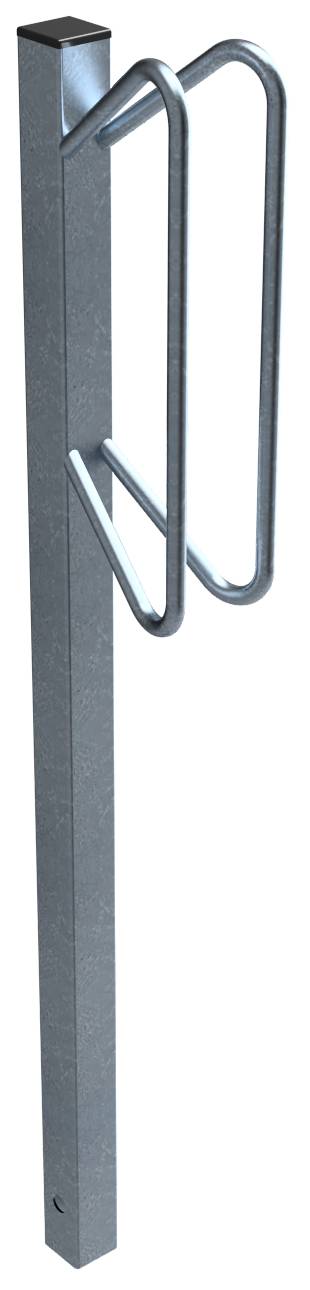 Schake 421_51 Fahrradständer Einzelparker Einzelparker zum Einbetonieren einseitige Einstellung