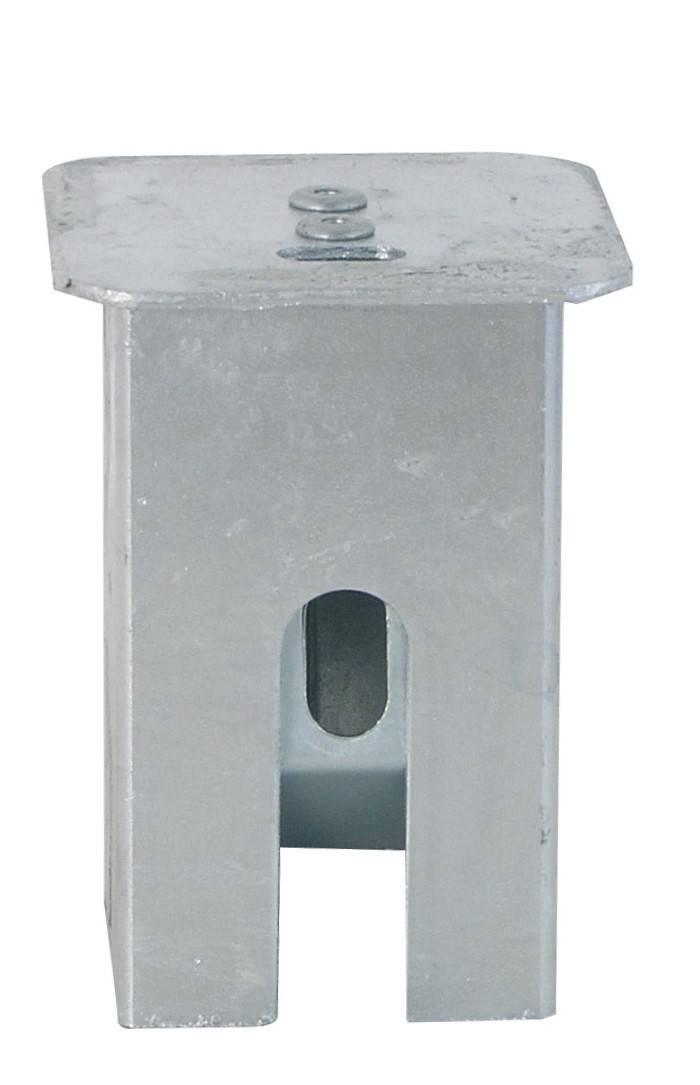 Schake 470_21 Abdeckkappe für Pfosten feuerverzinkt für 70 x 70 mm Pfosten mit Federverschluss passend für Bodenhülse Art.-Nr. 470.10<br><br>zu ö