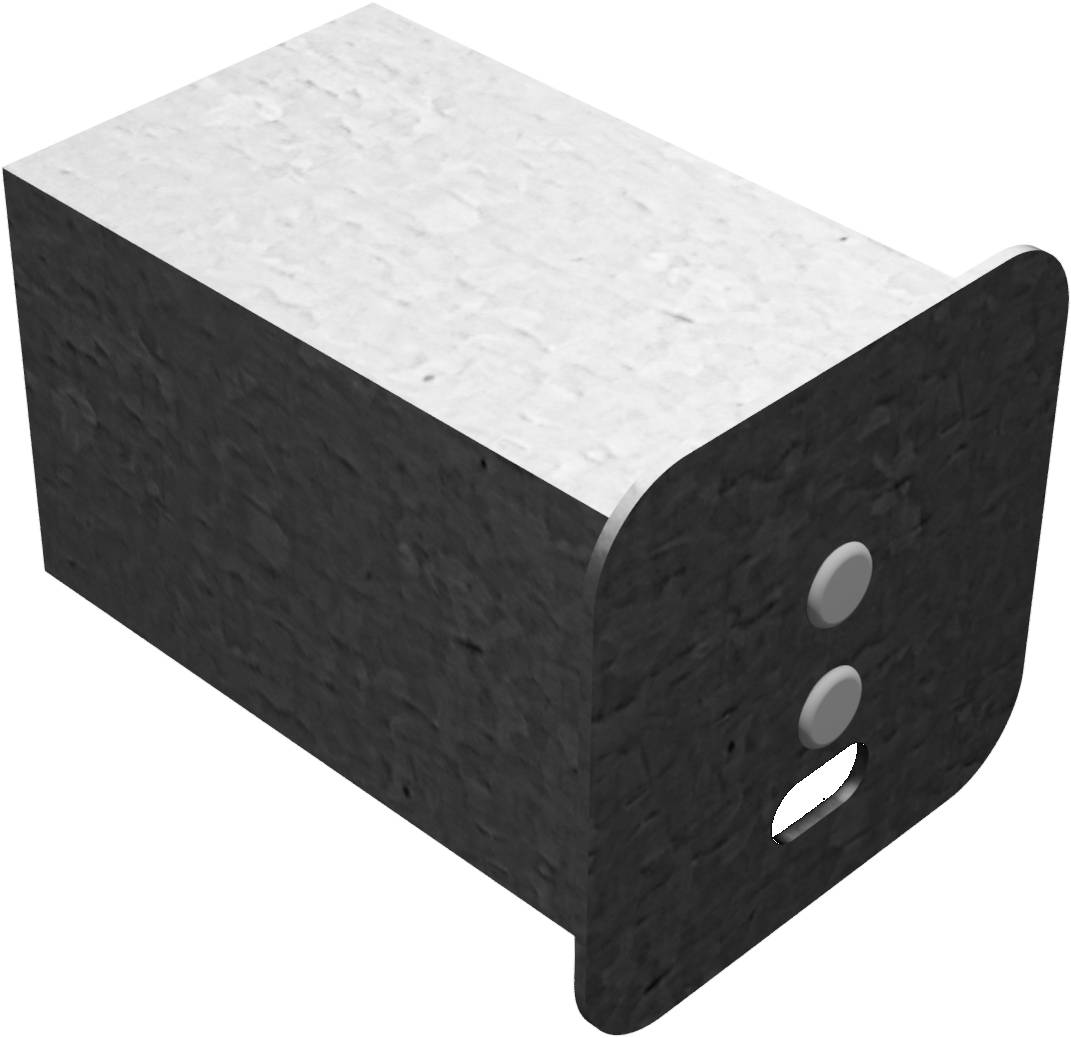 Schake 470_21 Abdeckkappe für Pfosten feuerverzinkt für 70 x 70 mm Pfosten mit Federverschluss passend für Bodenhülse Art.-Nr. 470.10<br><br>zu ö