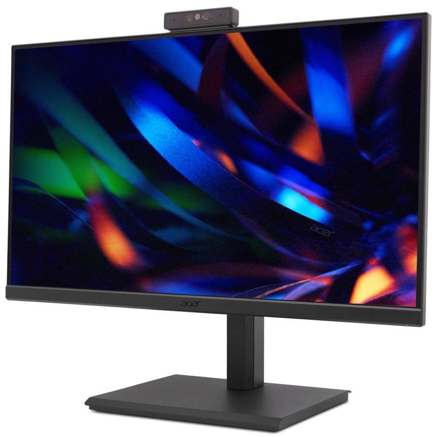 Acer Vero B247YDE Monitor 60,5 cm 23.8'' (Umweltfreundlich, Full HD, IPS, 4ms, 100Hz, HDMI, DisplayPort, USB, Webcam)