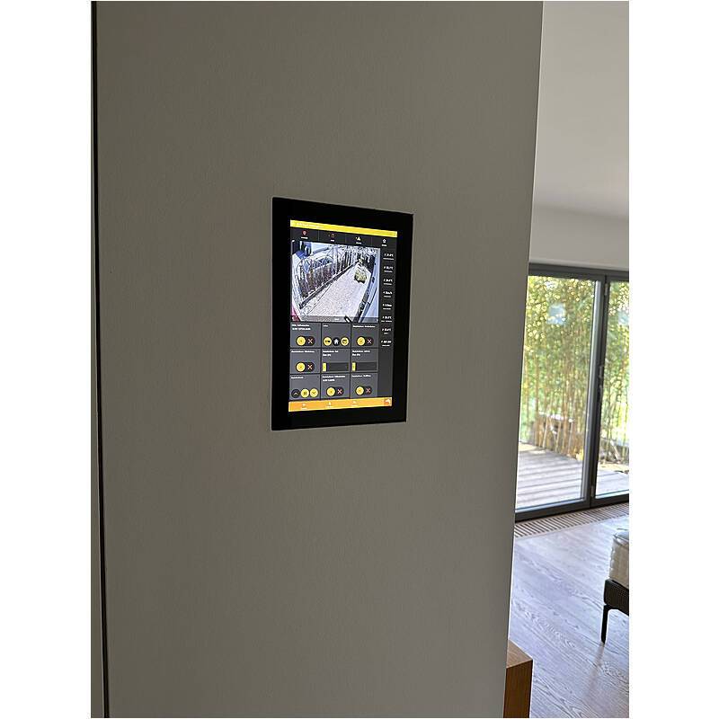LUPUS - 10 Zoll PoE Smarthome Display, Bedienteil, Display | Einsatzgebiet:Gewerbeobjekte, Haus, Wohnung | Steuerungsar